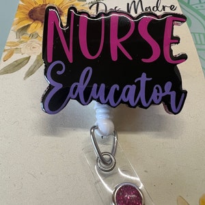 Nurse Educator Badge Reel