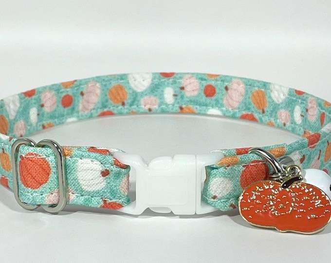 Cat Collar- “Autumn Harvest" Adjustable Breakaway Collar