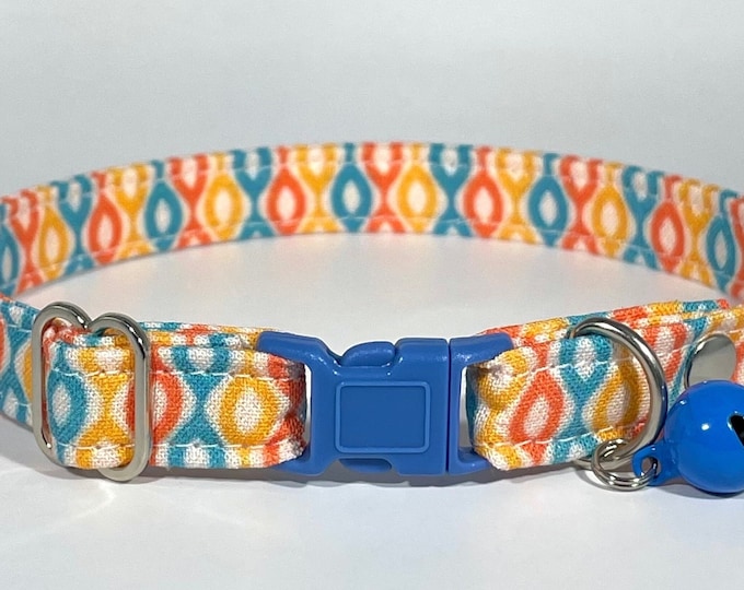 Cat Collar- “Oliver” Adjustable Breakaway Collar