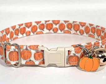Cat Collar- “October Day" Adjustable Breakaway Collar