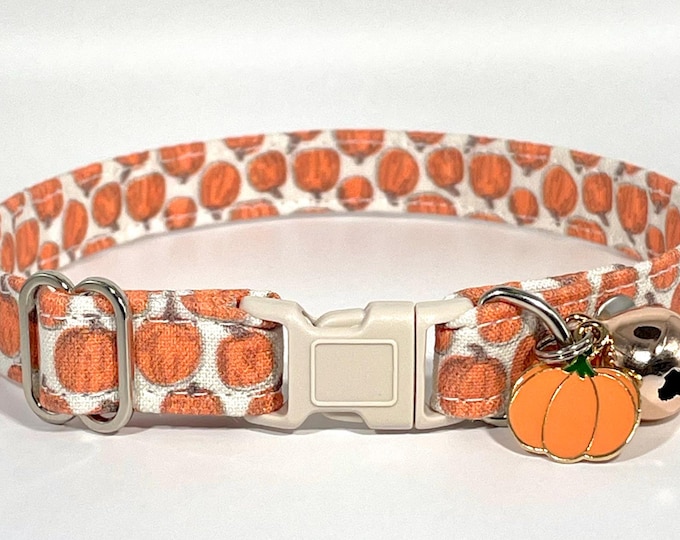 Cat Collar- “October Day" Adjustable Breakaway Collar