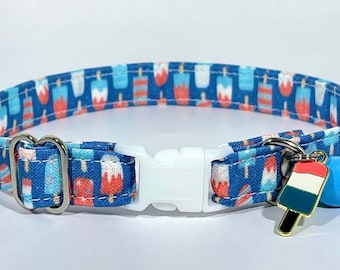Cat Collar- “Bomb Pops" Adjustable Breakaway Collar