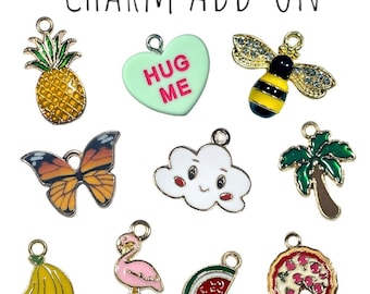 1 Charm Add-On (use personalization box to choose which charm you’d like!)