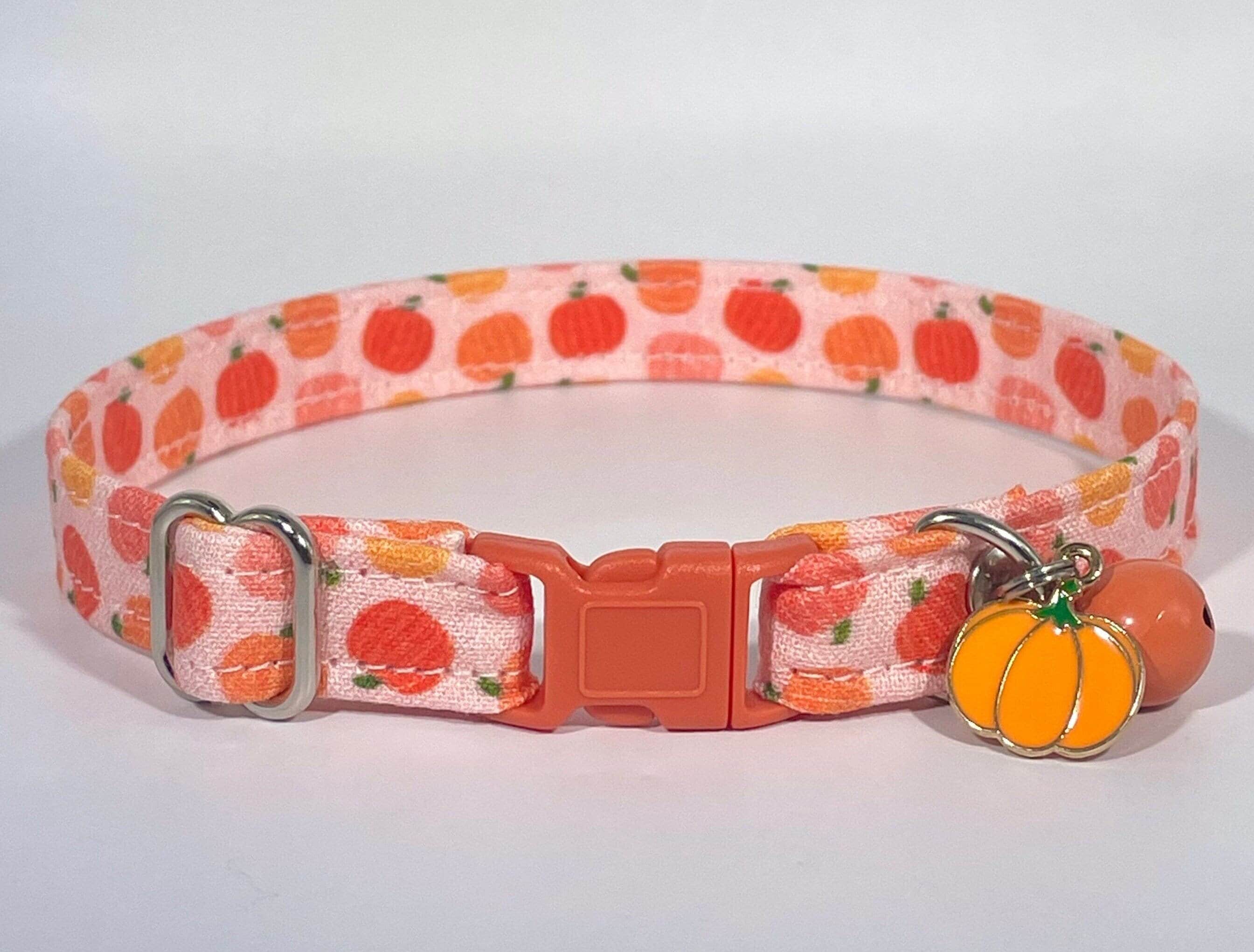 Cat Collar Pumpkin Patch Adjustable Breakaway Collar