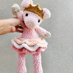 Digital Pattern Only! Piper the Princess Fairy Pig Crochet Pattern from the Adventure Pals Collection