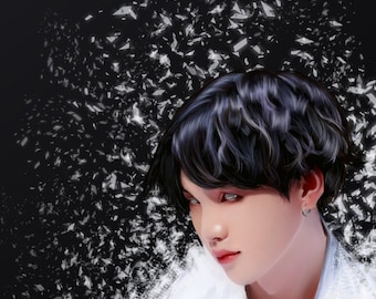 BTS Min Yoongi Print