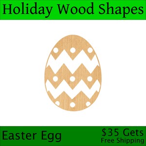 Laser Cut Easter Egg Wood Blank, Crafting Supplies, Wooden Cutouts, DIY Projects, Unfinished Wood Craft, Decorative Embellishment
