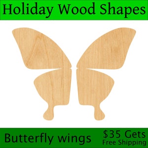 Butterfly - Laser Cut Out Unfinished Wood Craft Shape BUG84 Butterfly - Laser Cut Out Unfinished Wood Craft Shape BUG84