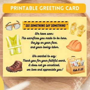 JW LDC Appreciation Card | Digital Printable Card | Sizes 4x6 and 5x7