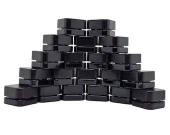 5ml SQUARE Concentrate Jars Glass (Child Resistant) - Medicine Lip Balm Makeup