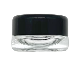 9ml Glass Concentrate Jars with Child Resistant Caps AND Labels Too!