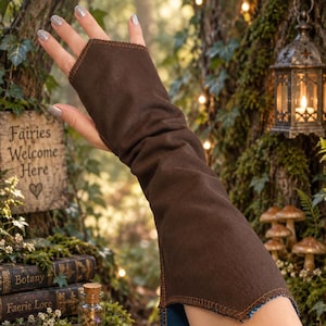 Sewing Pattern: Pixie Point Fingerless Gloves,  Arm Warmers, Gauntlets