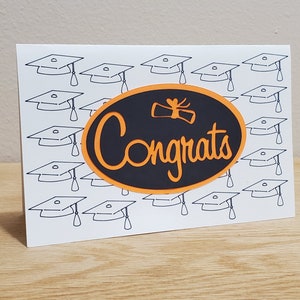 Muchos sombreros / Tarjeta de graduación / Papercut