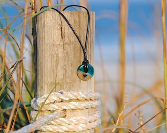Shark Tooth Necklace - Long Black Cord