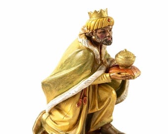 Fontanini Balthazar King w/ Myrrh 4.5” Nativity Figure Italy Simonetti w/ Box