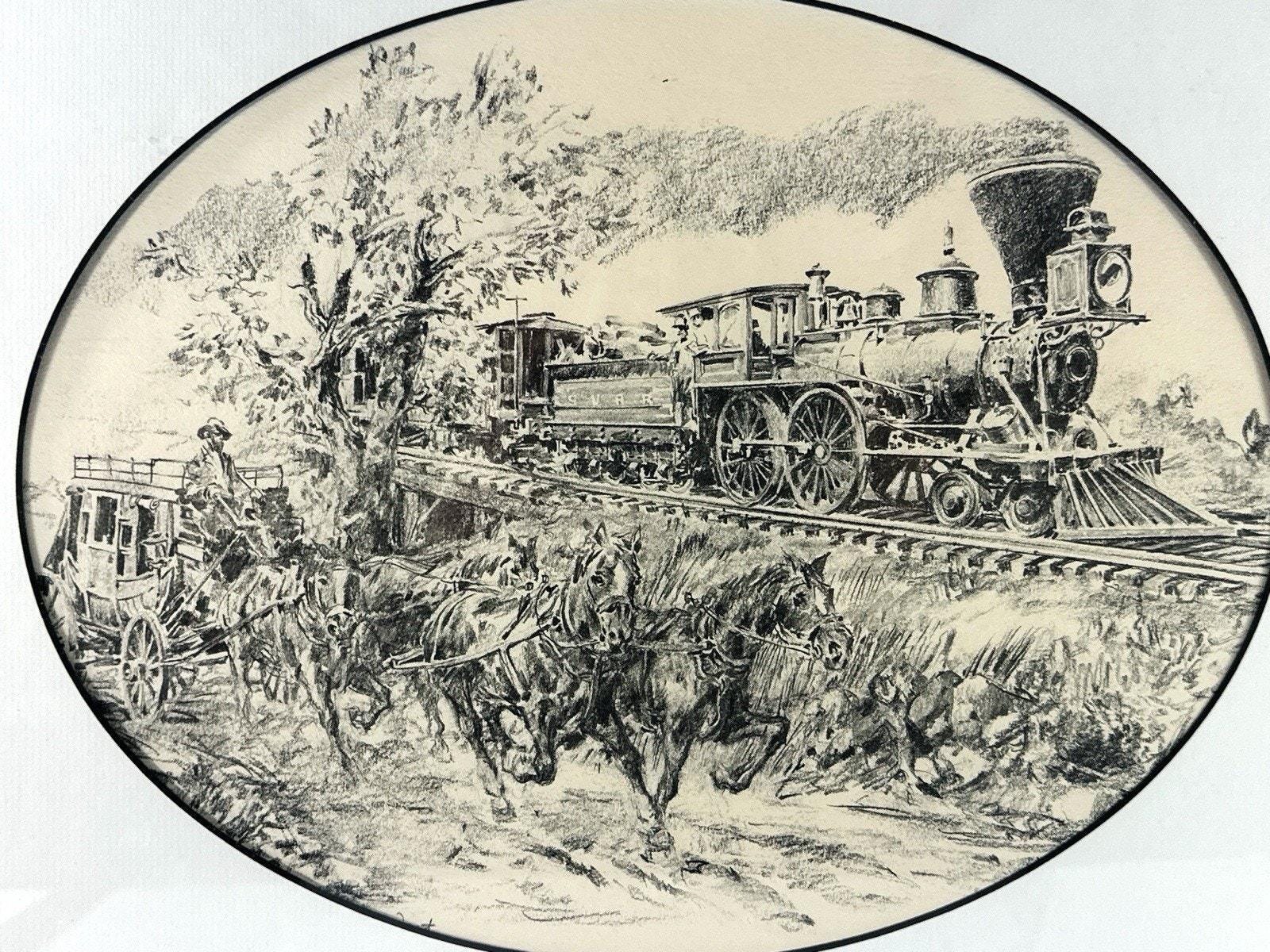 George Mathis Sacramento Valley RR Print – First in the West Steam ...