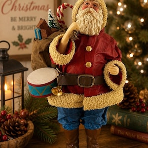 Possible Dreams Clothtique Santa - Etsy