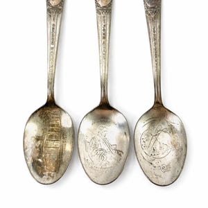 1939 New York World’s Fair Presidential Souvenir Spoon Lot Wm Rogers Silverplate