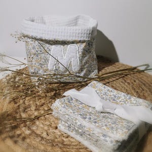Pack of 7 washable wipes, washable baby wipes, makeup remover wipes, zero waste baby washcloth gift