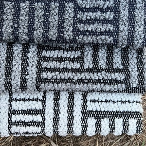 2 Colors Weaving Heavy Upholstery Boucle Fabric by the Yards, Elegant Home Decor Fabric, Cushion Furniture Chair Sofa Boucle Fabric
