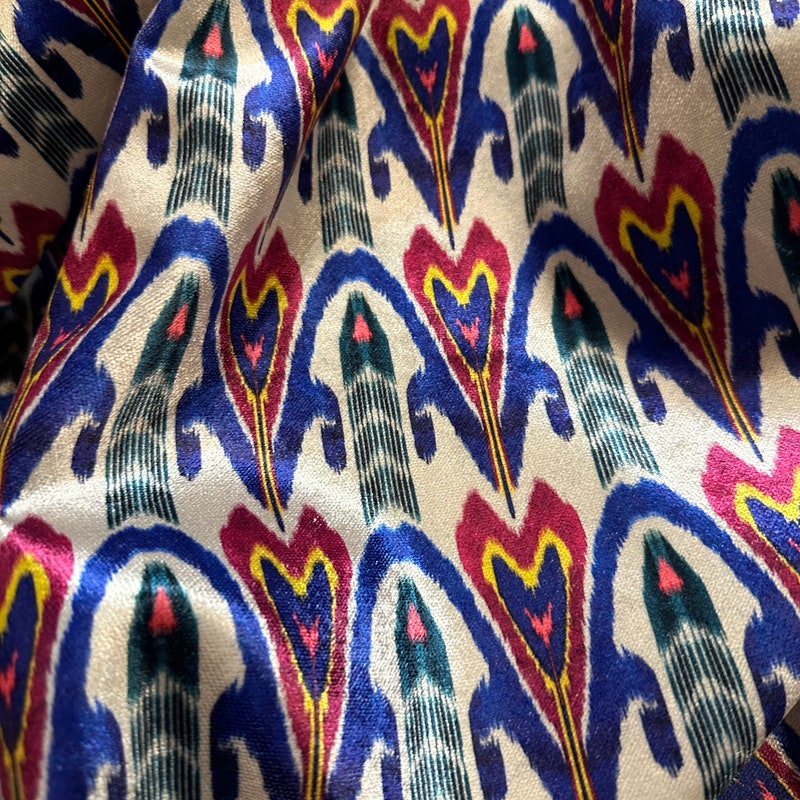 Ikat Print Fabric - Etsy