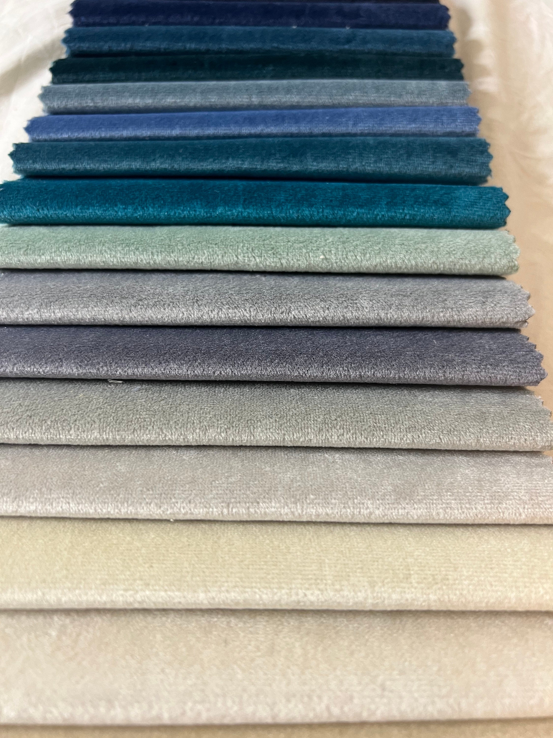 Luxury Velvet Upholstery Fabric 48 Colors Elegant Home Decor By The 