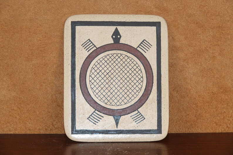 Hopi Turtle Tile, by Stetson Setalla - Etsy