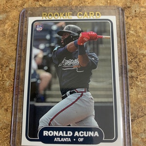 2018 Ronald Acuna ACEO Rookie Atlanta Braves RC