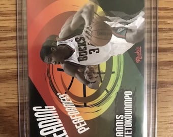 2013-14 Giannis Antetokounmpo ACEO Rookie Leading Performers Milwaukee Bucks RC