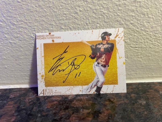 ゲームセンター・ゲームカード OHTANI 2014 BBM 1ST VER ART OF AUTO ART Auction Prices Realized Baseball Cards 2014 Bbm 1st Version