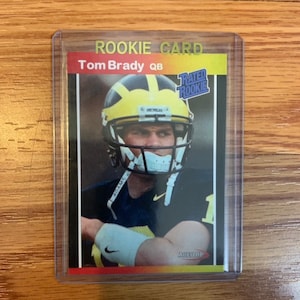 Tom Brady 2000 ACEO Rookie Card New England Patriots Michigan Wolverines RC