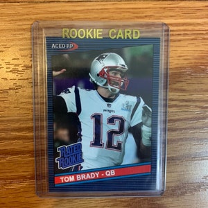 Tom Brady 2000 ACEO Rated Rookie New England Patriots Buccaneers RC