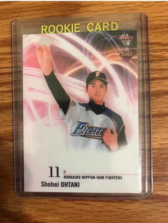 Shohei Ohtani 2013 BBM Style Custom Japanese Rookie 2-sided Promo