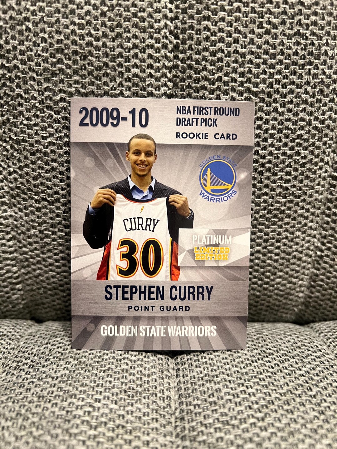 2009-10 Stephen Curry Rookie Phenoms Platinum Edition Golden State