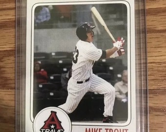 2009 Mike Trout Rookie Arkansas Travelers Minor League Rookie RC