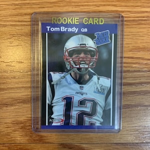 Tom Brady 2000 ACEO Rated Rookie New England Patriots Buccaneers RC
