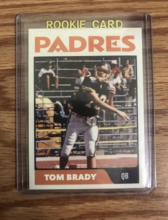 Tom Brady 1994 High School Rookie Patriots Tampa Bay Buccaneers