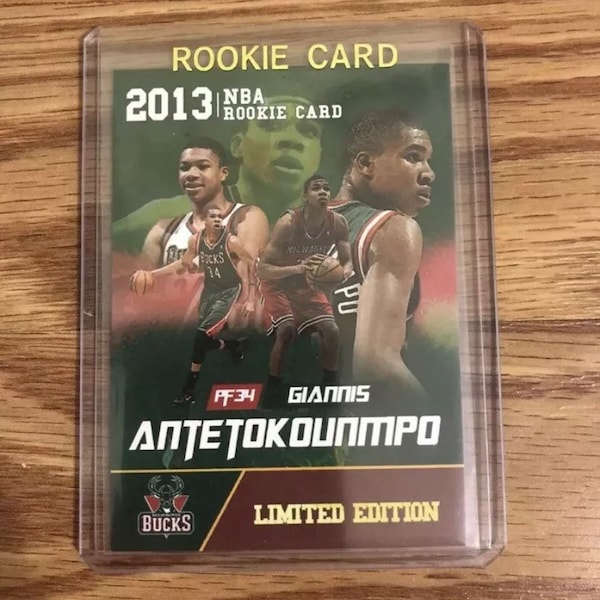 2013-14 Giannis Antetokounmpo Rookie Gems Milwaukee Bucks RC