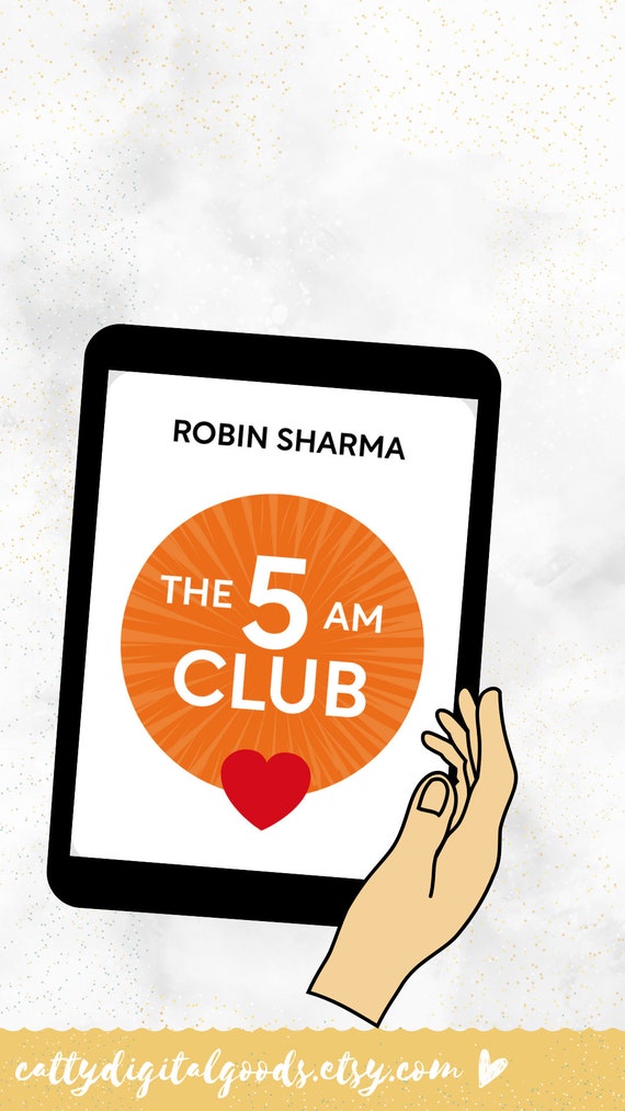 The 5am Club by Robin Sharma E-book Digital Download PDF - Etsy
