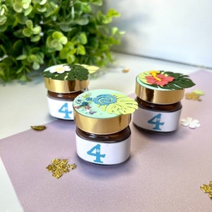 Moana Party Favor, thème d&#39;anniversaire de Moana, fête d&#39;anniversaire de Moana, décorations de fête de Moana, décor d&#39;anniversaire de Moana, Moana Custom Mini nutella.