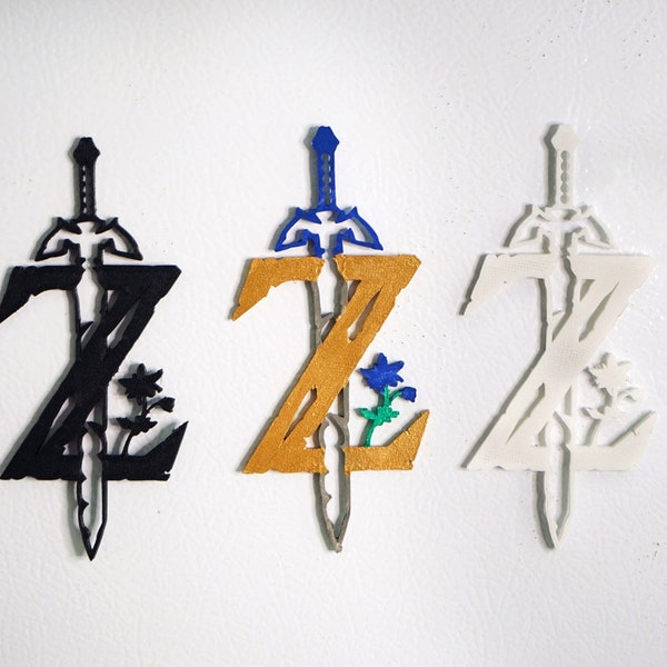 Zelda Breath of the Wild - Z logo Magnets