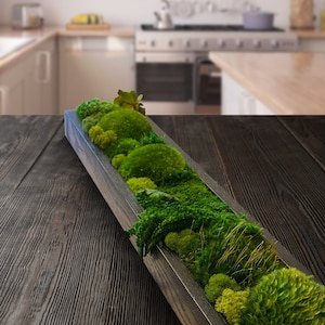 Moss wall art - Preserved Moss - Moss centerpiece - moss panels