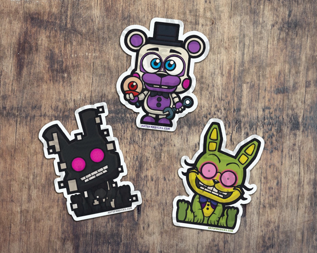 Glitchtrap Five Nights at Freddys Sticker -  Finland