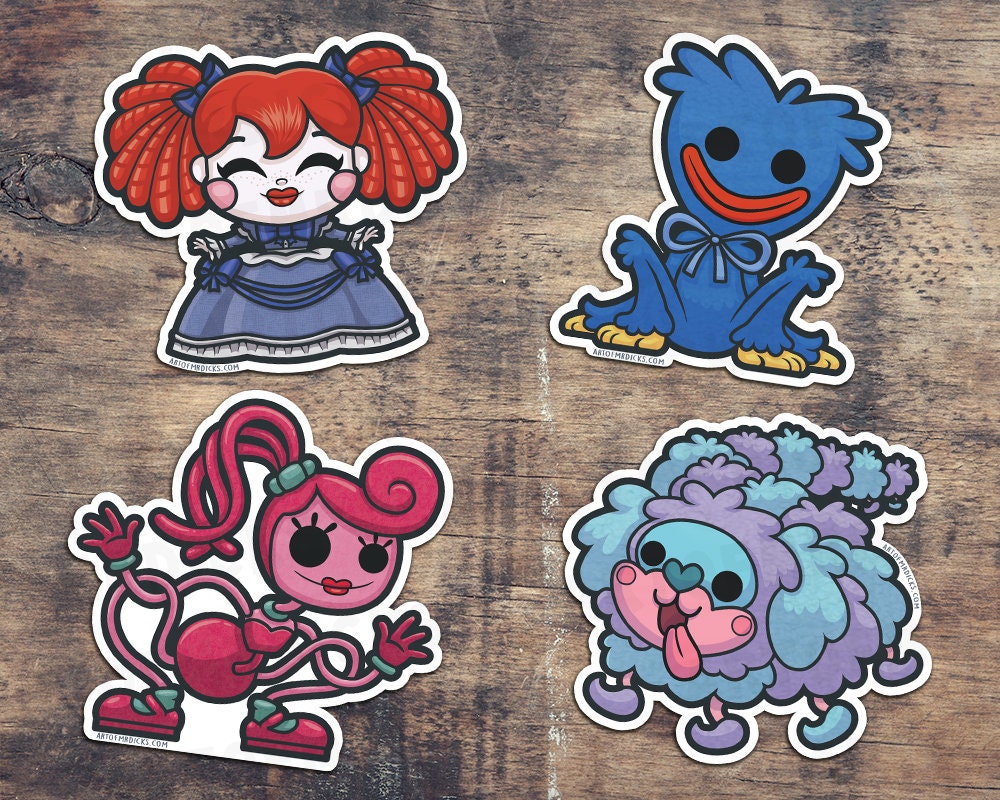 Poppy Playtime Stickers 