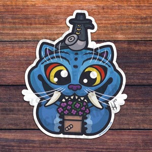 TigerBird! | Tiger and Bird | KPOP Demon Hunters | Cute Tiger Bird Sticker | Sticker