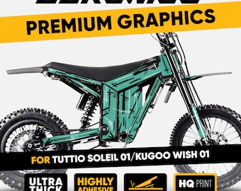 Tuttio Soleil 01 Graphics Kit MARKER MINT Decals Wrap Stickers Kugoo Wish 01