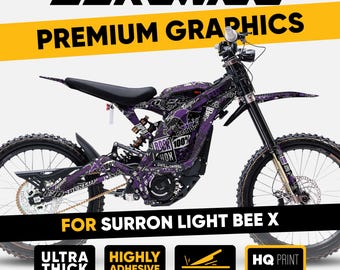 Lot d'autocollants pour Sur-Ron Light Bee X S décor graphique