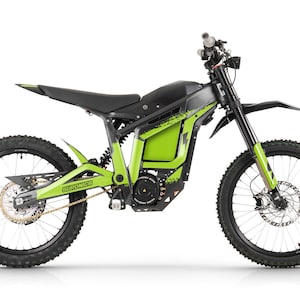 Talaria Sting Graphics kit - Suronics HALF LIME green Graphics decal vinyl wrap sticker grunge color Stickers for Talaria Sting