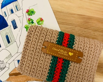 Crochet Id Card Holder
