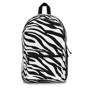 Zebra, Backpack